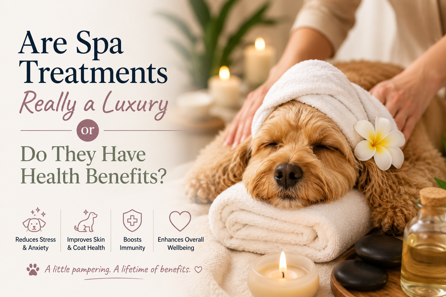 Are Spa Treatments for Dogs a Luxury… or Do They Really Have Health Benefits?